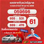 ผลหวยสลากกินแบ่ง
